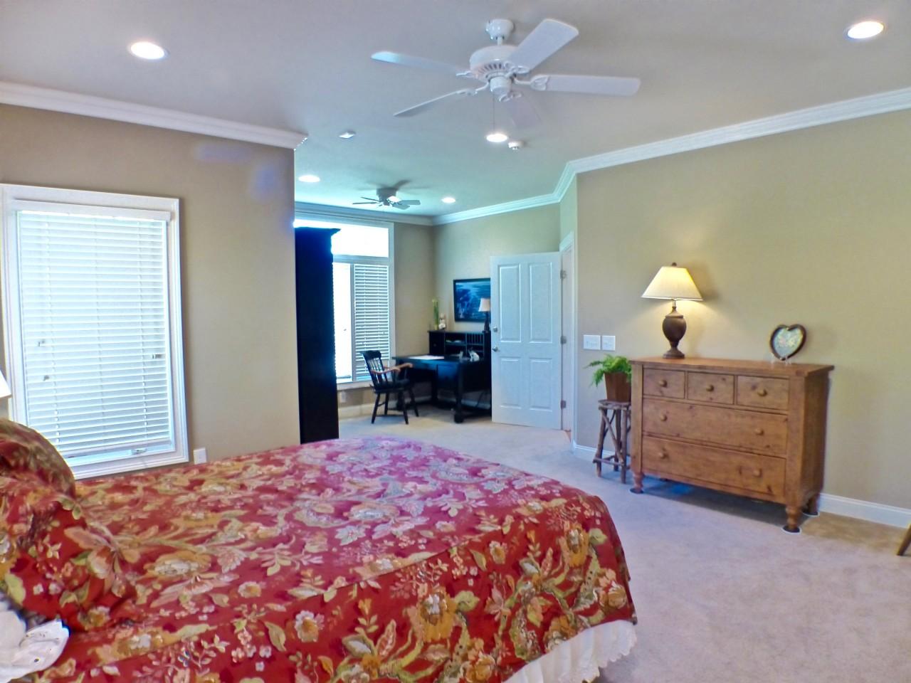 3 Oak Meadow Road Pinehurst, NC 28374 - Photo 13 of 27 Master Bedroom with attached office or reading nook