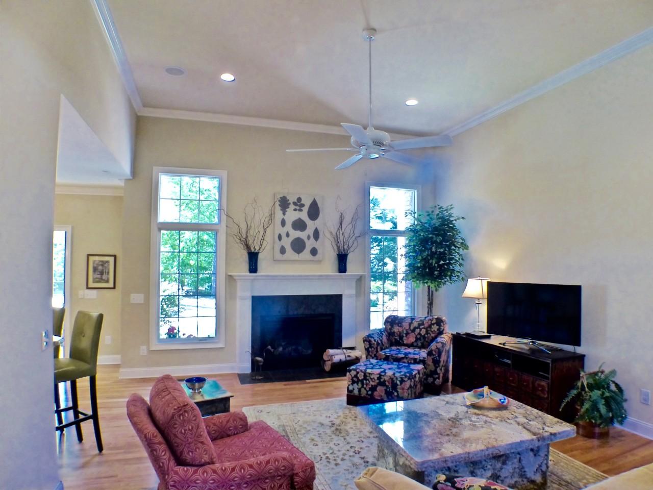 3 Oak Meadow Road Pinehurst, NC 28374 - Photo 3 of 27 Open living area and gas firelplace