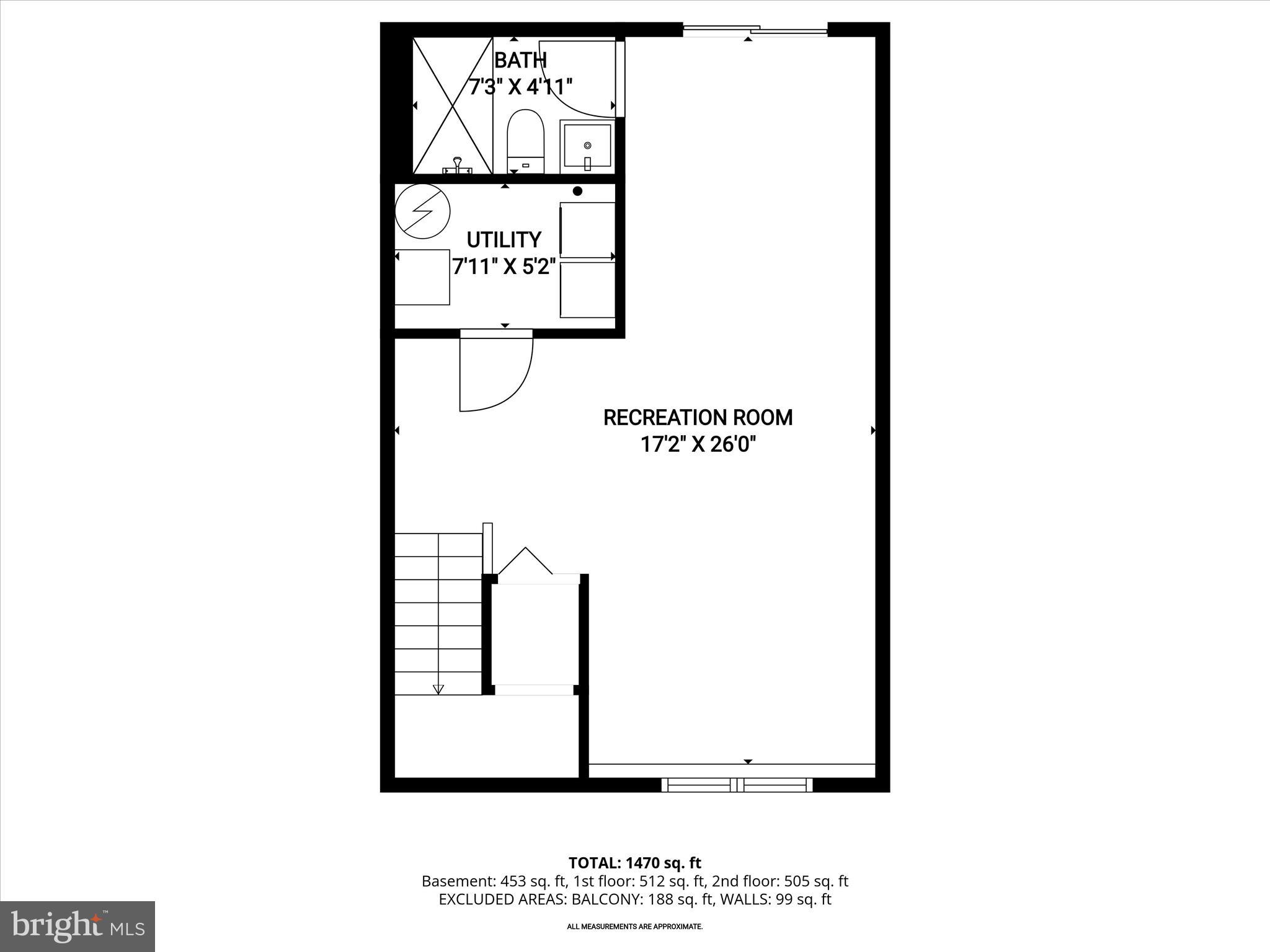 4065 Rustico Road Middle River, MD 21220 - Photo 45 of 46 Lower Level Floor Plan