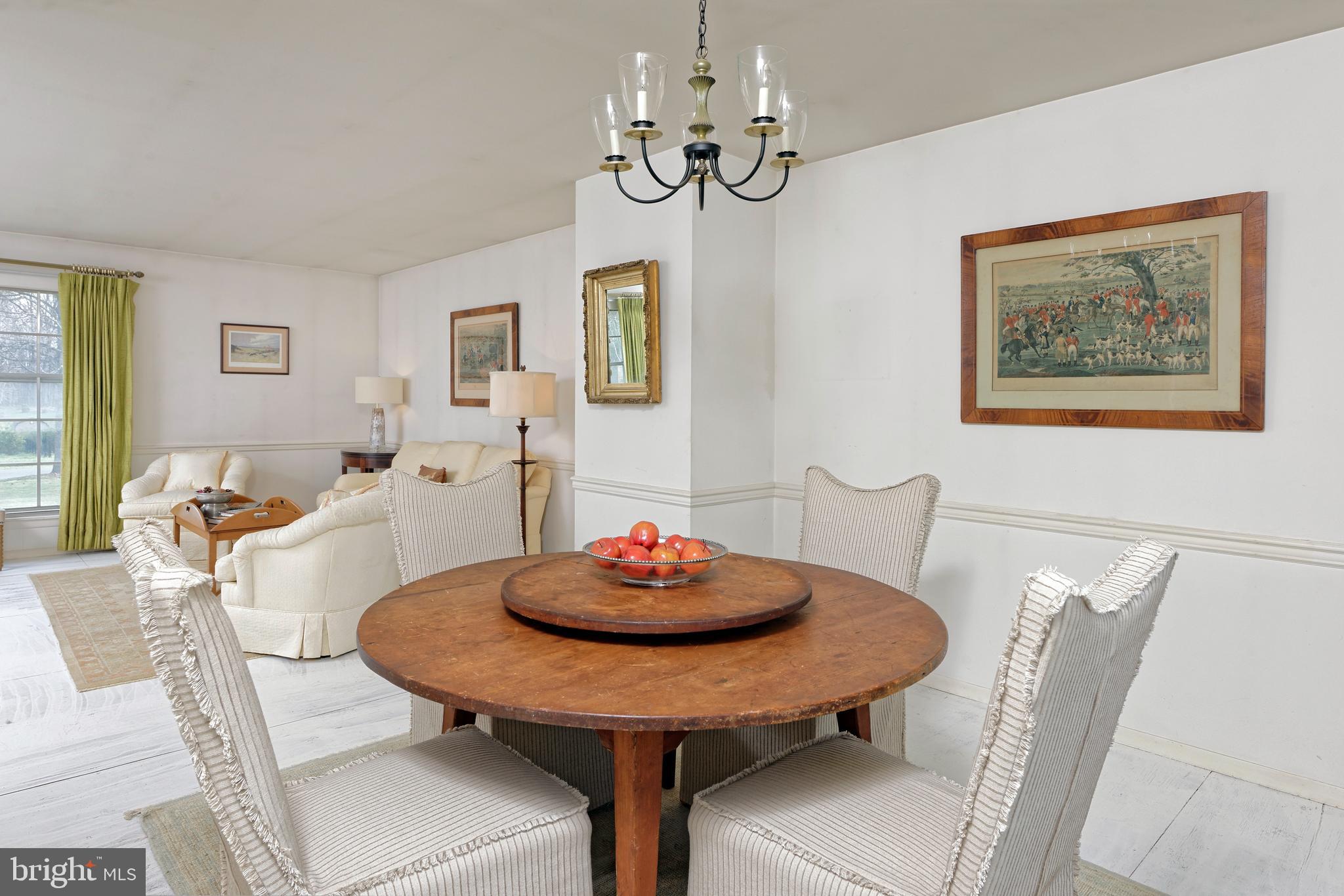 23281 Dover Road Middleburg, VA 20117 - Photo 11 of 65 Dining Room area looking towards the Living Room