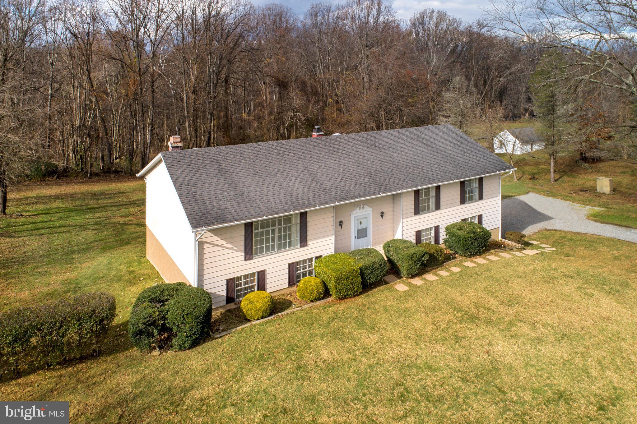 23281 Dover Road Middleburg, VA 20117 - Photo 35 of 65 Aerial view of the front of the house