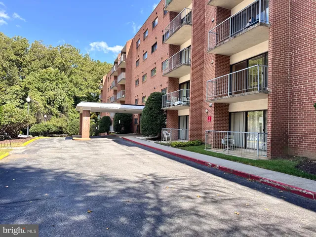 a front view of a building