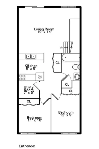 $319,000 | 335 West 23rd Street, Unit B, Chicago, IL 60616