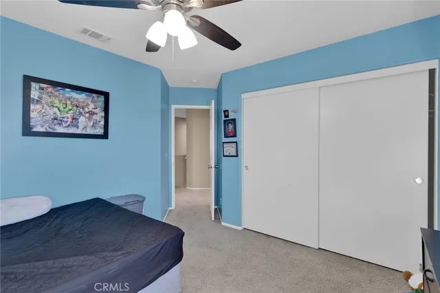 a view of a hallway with a workspace