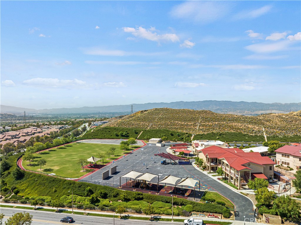 28613 Stonegate Court Valencia, CA 91354 - Photo 55 of 56 an aerial view of ocean and residential houses with outdoor space