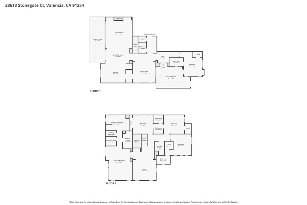 28613 Stonegate Court Valencia, CA 91354 - Photo 56 of 56 a picture of floor plan