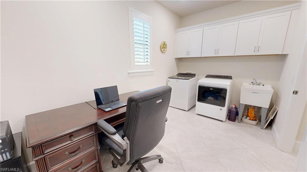 6162 Nobility Way Avenue Immokalee, FL 34142 - Photo 46 of 50 a view of a workspace with furniture and a window