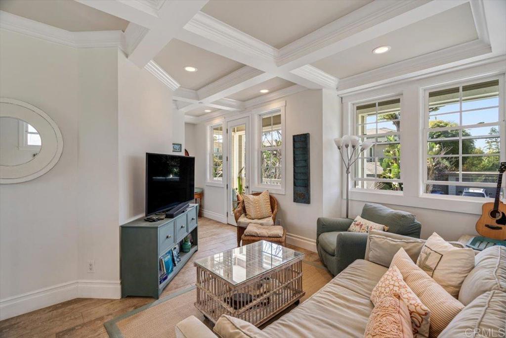 162 Jupiter Street Encinitas, CA 92024 - Photo 18 of 31 a living room with furniture a flat screen tv and a window