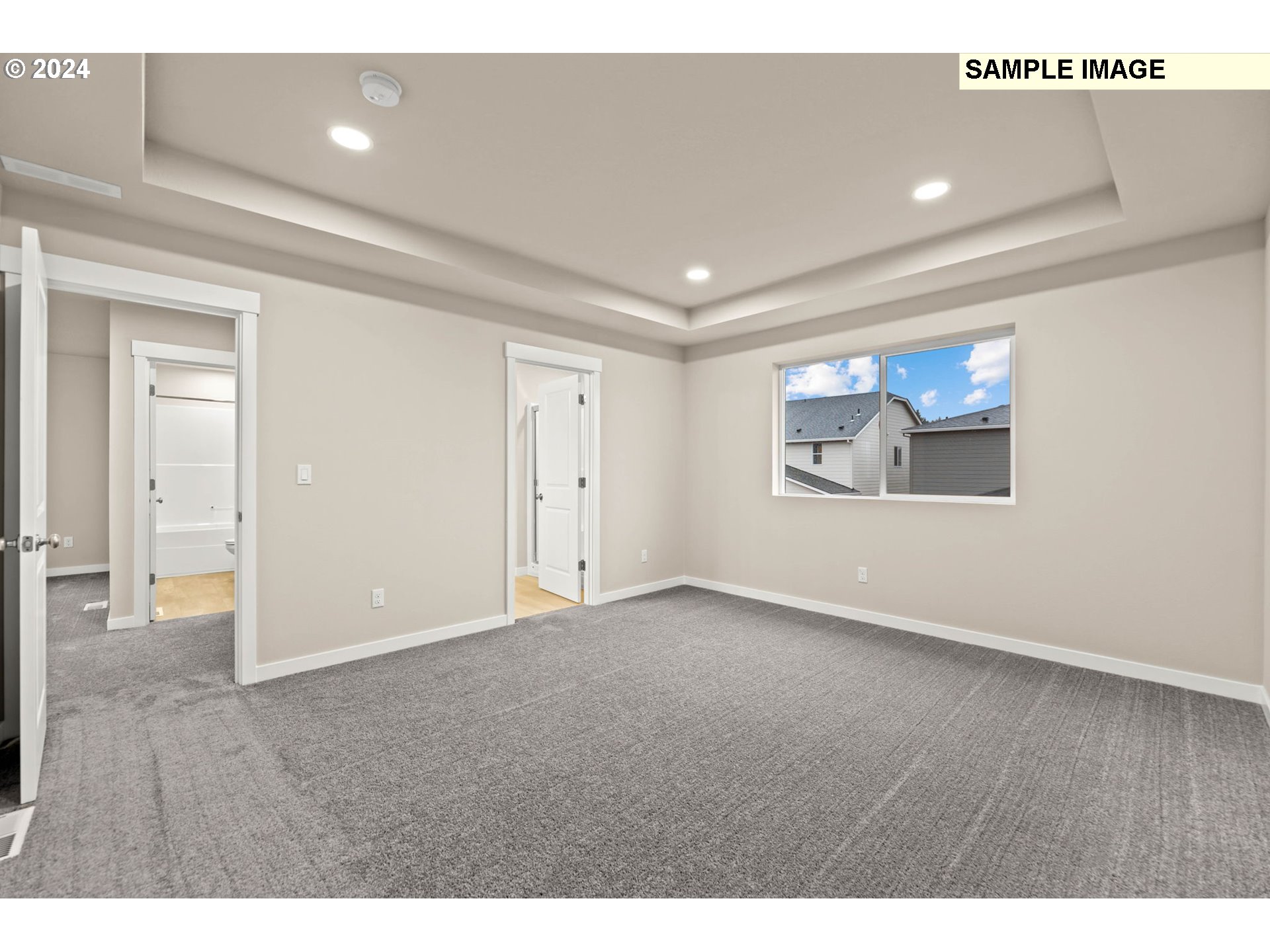 3135 South Nectarine Street Cornelius, OR 97113 - Photo 25 of 41 a view of an empty room with wooden floor and a window
