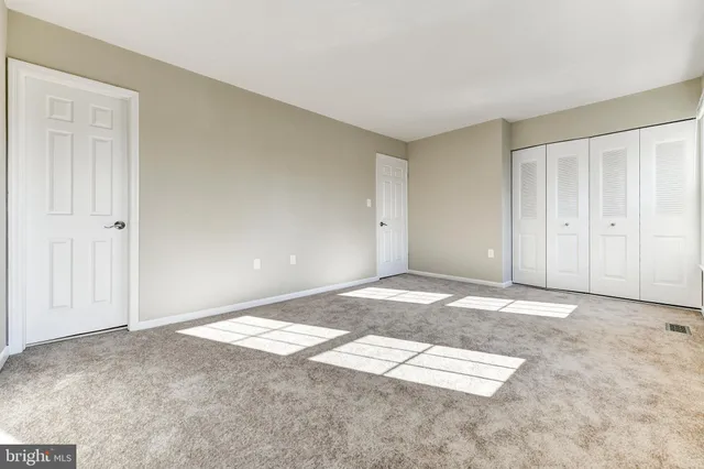 a view of empty room