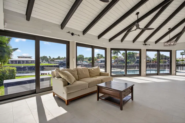 a room with walk in closet and window