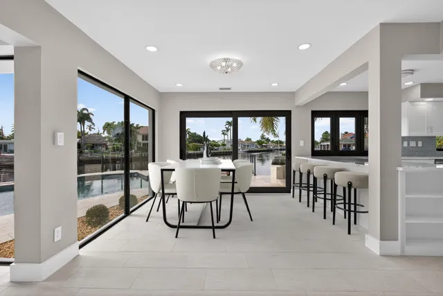 a view of city and lake