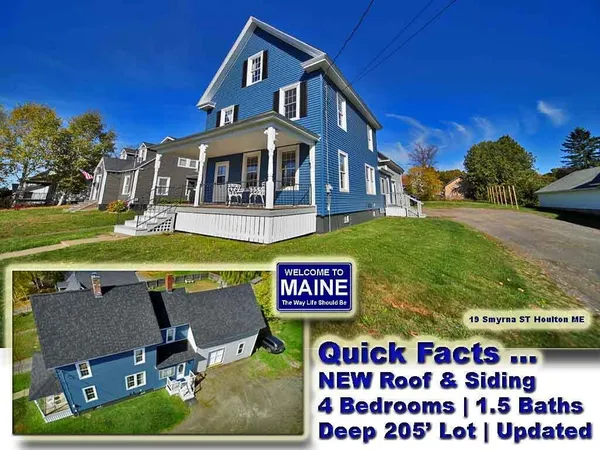 $199,900 | 19 Smyrna Street, Houlton, ME 04730