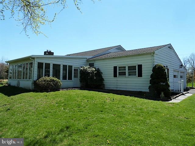 1251 Swamp Road Furlong, PA 18925 - Photo 14 of 57 Back view of house & Sunroom