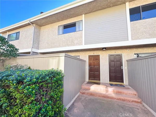 a view of a house with a outdoor space