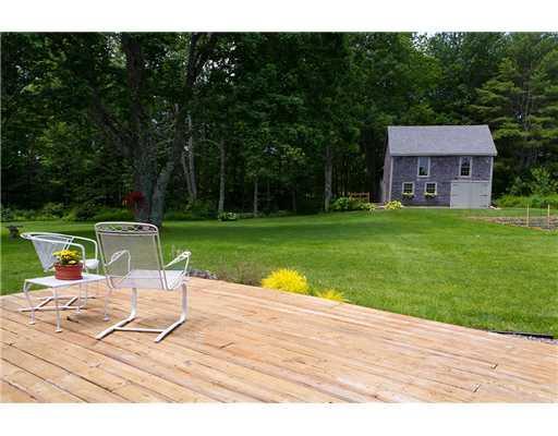 420 North Union Road Union, ME 04862 - Photo 11 of 17 Patio/Deck. Looking from the deck...