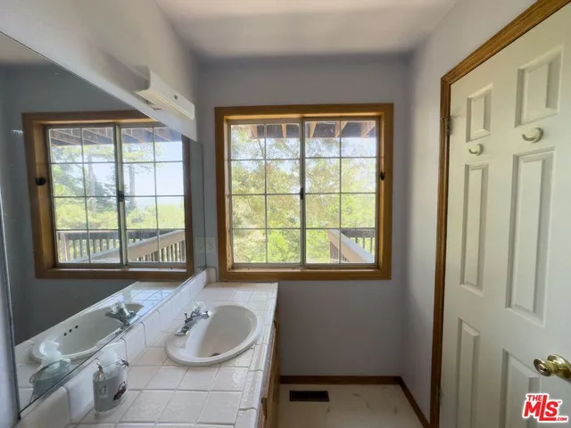 a backyard of a house