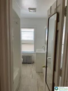 a view of a bathroom