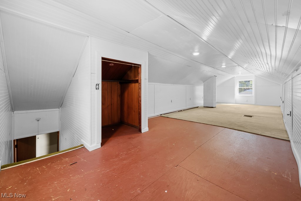 1702 Far View Road Akron, OH 44312 - Photo 24 of 49 Additional living space with lofted ceiling