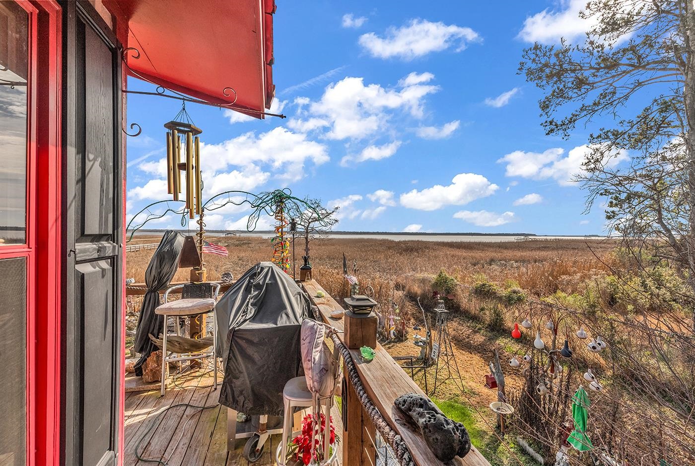 2023 Asbury Street Georgetown, SC 29440 - Photo 27 of 40 Deck featuring a view of countryside