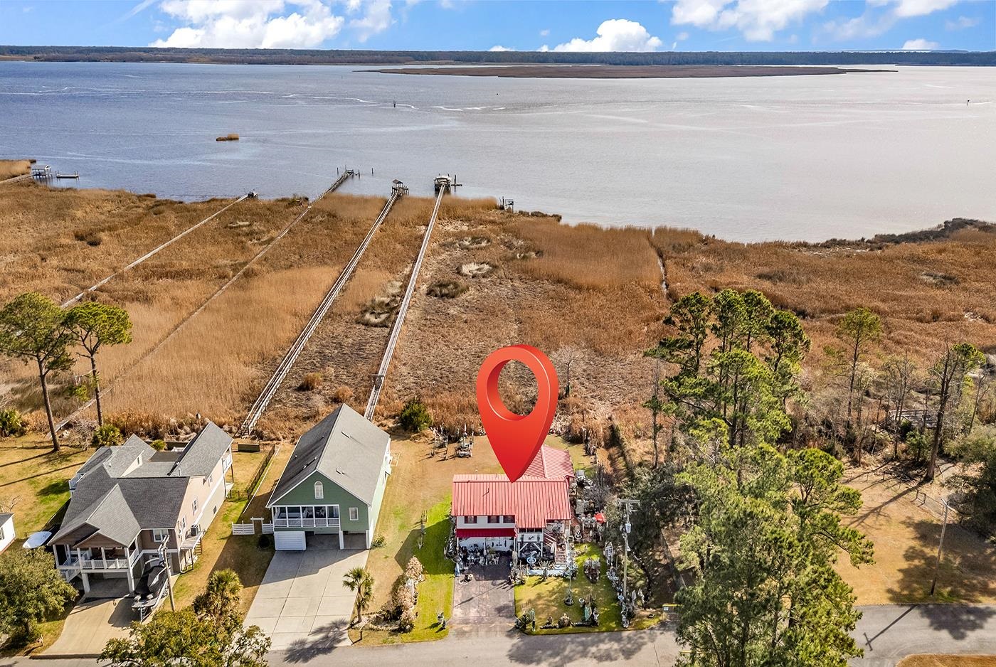 2023 Asbury Street Georgetown, SC 29440 - Photo 33 of 40 Drone / aerial view