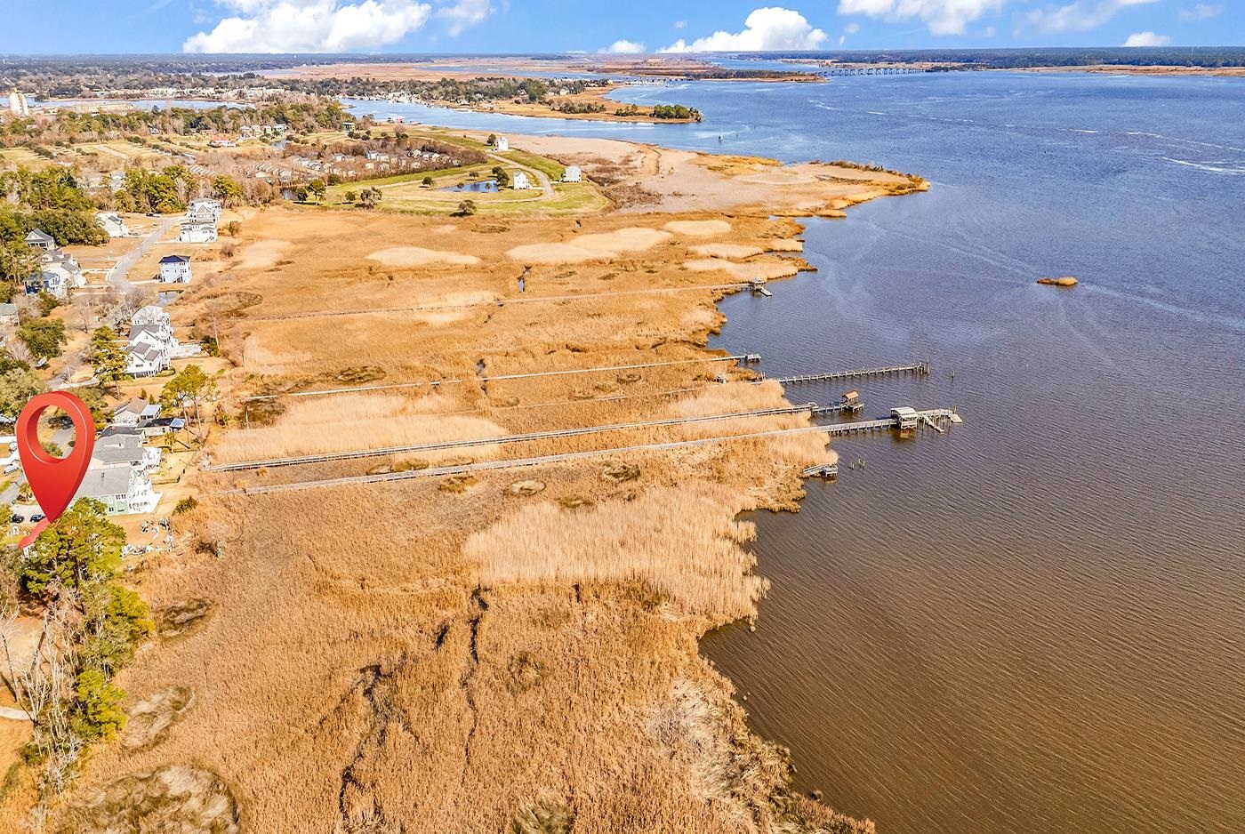 2023 Asbury Street Georgetown, SC 29440 - Photo 39 of 40 Drone / aerial view of a nearby body of water
