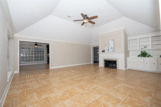 a view of livingroom and kitchen with furniture