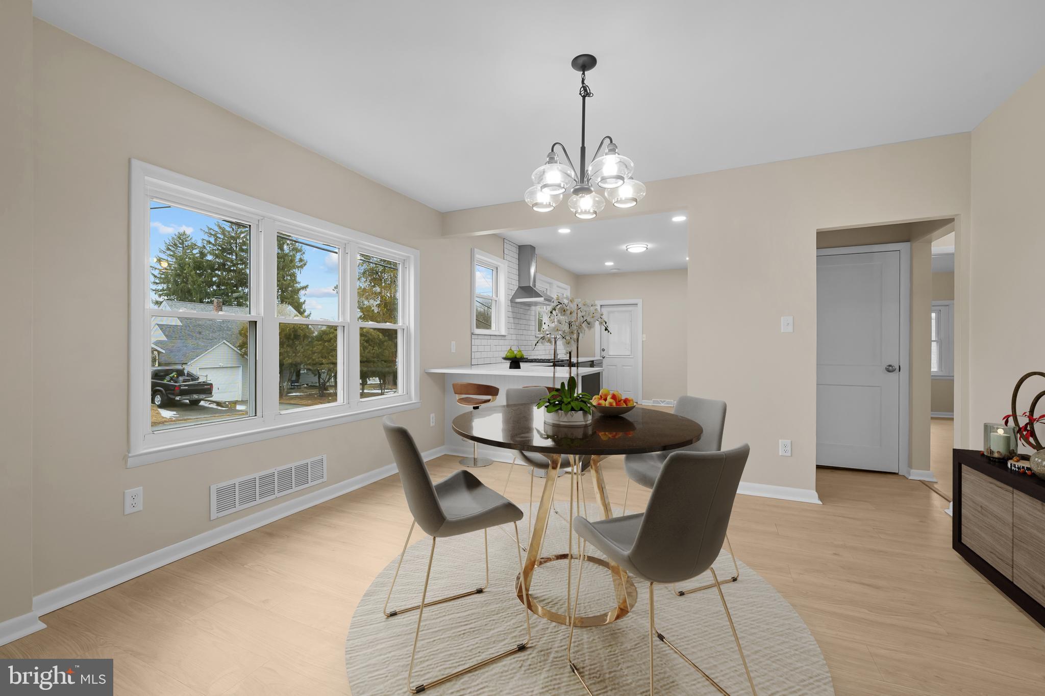 327 West Summit Avenue Wilmington, DE 19804 - Photo 6 of 26 a view of a dining room with furniture and chandelier