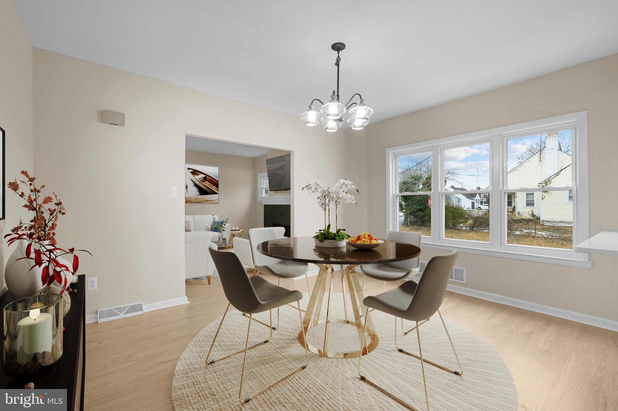 327 West Summit Avenue Wilmington, DE 19804 - Photo 7 of 26 a view of a dining room with furniture window and outside view