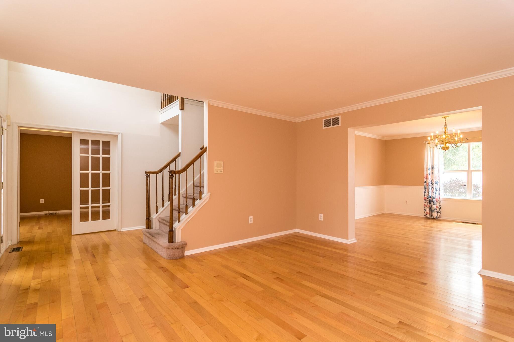 253 Rock Run Road Yardley, PA 19067 - Photo 10 of 52 Living Room to Foyer & Dining Room