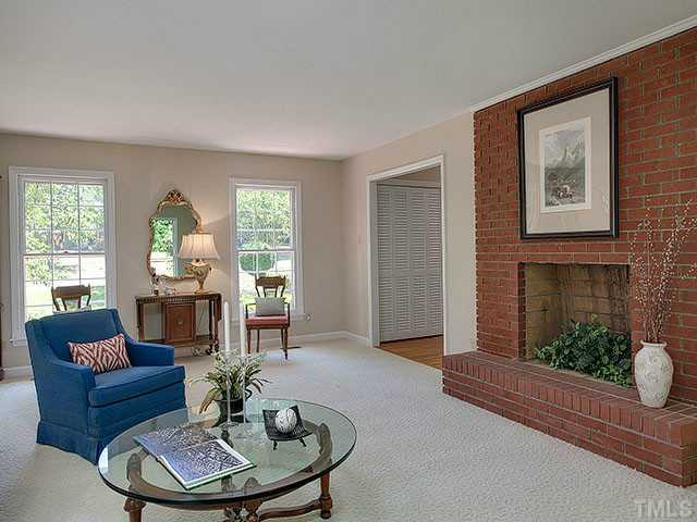 3507 Westover Road Durham, NC 27707 - Photo 10 of 24 Generous Living Spaces