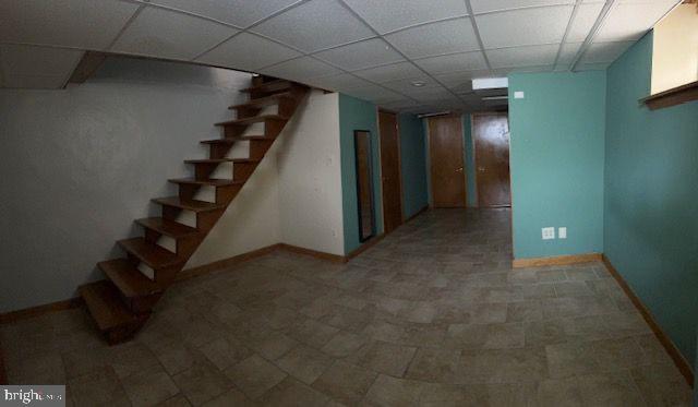 203 Robbins Street Philadelphia, PA 19111 - Photo 28 of 31 a view of an empty room with stairs and ventilation