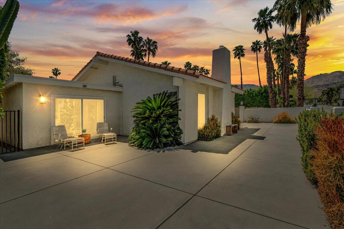 73149 Haystack Road Palm Desert, CA 92260 - Photo 3 of 32 a view of a house with a patio