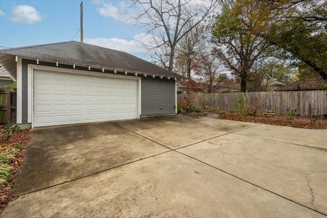 a house view with a outdoor space