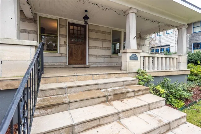 a view of entrance gate of the house