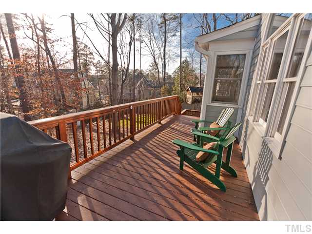 4405 Ennismore Circle Raleigh, NC 27613 - Photo 20 of 21 Another view deck.