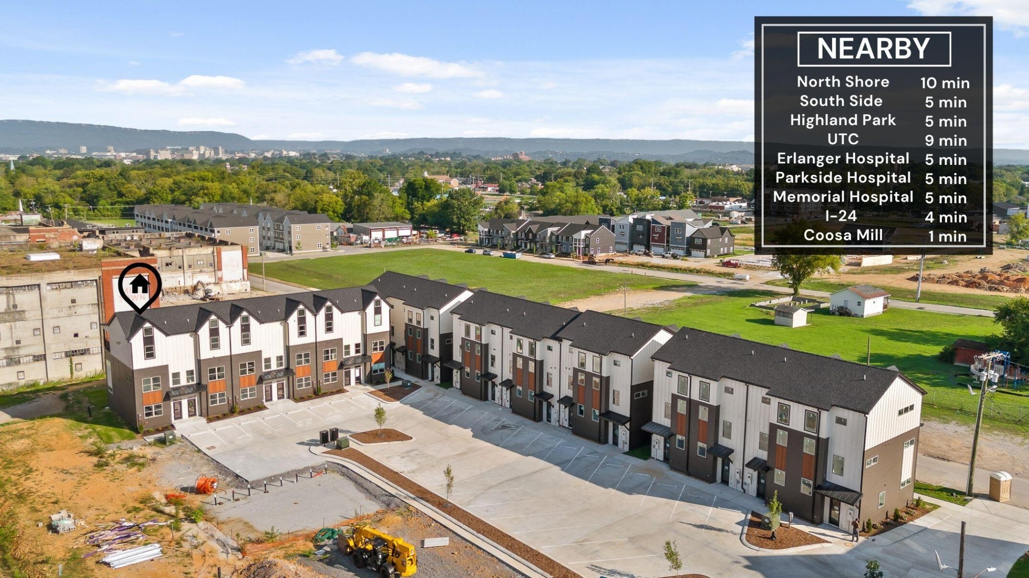 1847 Coosa Way Chattanooga, TN 37404 - Photo 52 of 52 a view of a city from a terrace