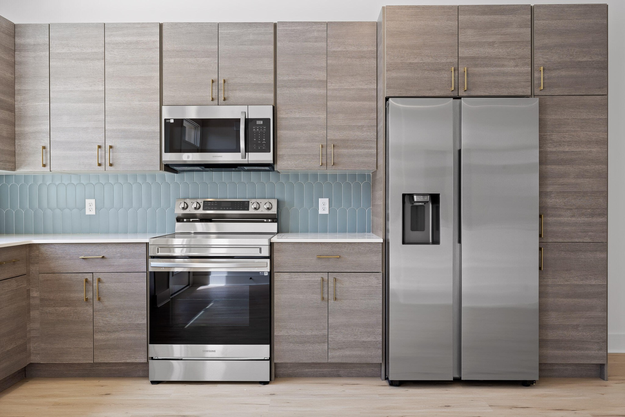 1847 Coosa Way Chattanooga, TN 37404 - Photo 6 of 52 a kitchen with stainless steel appliances granite countertop a refrigerator and a microwave