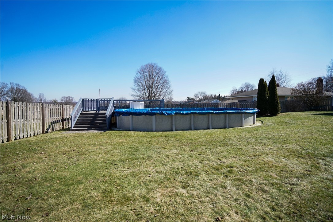 453 Omar Street Struthers, OH 44471 - Photo 6 of 27 View of fenced backyard