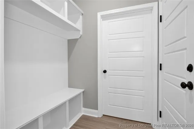 a view of walk in closet