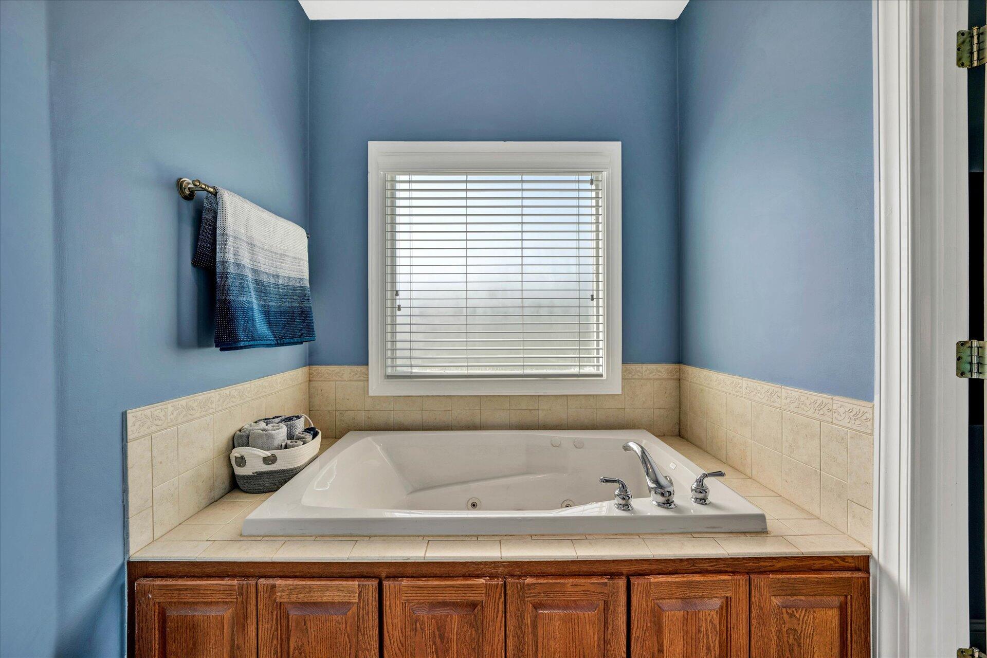 325 Rock Ridge Road Callaway, VA 24067 - Photo 34 of 74 a bathroom with a bath tub and a sink