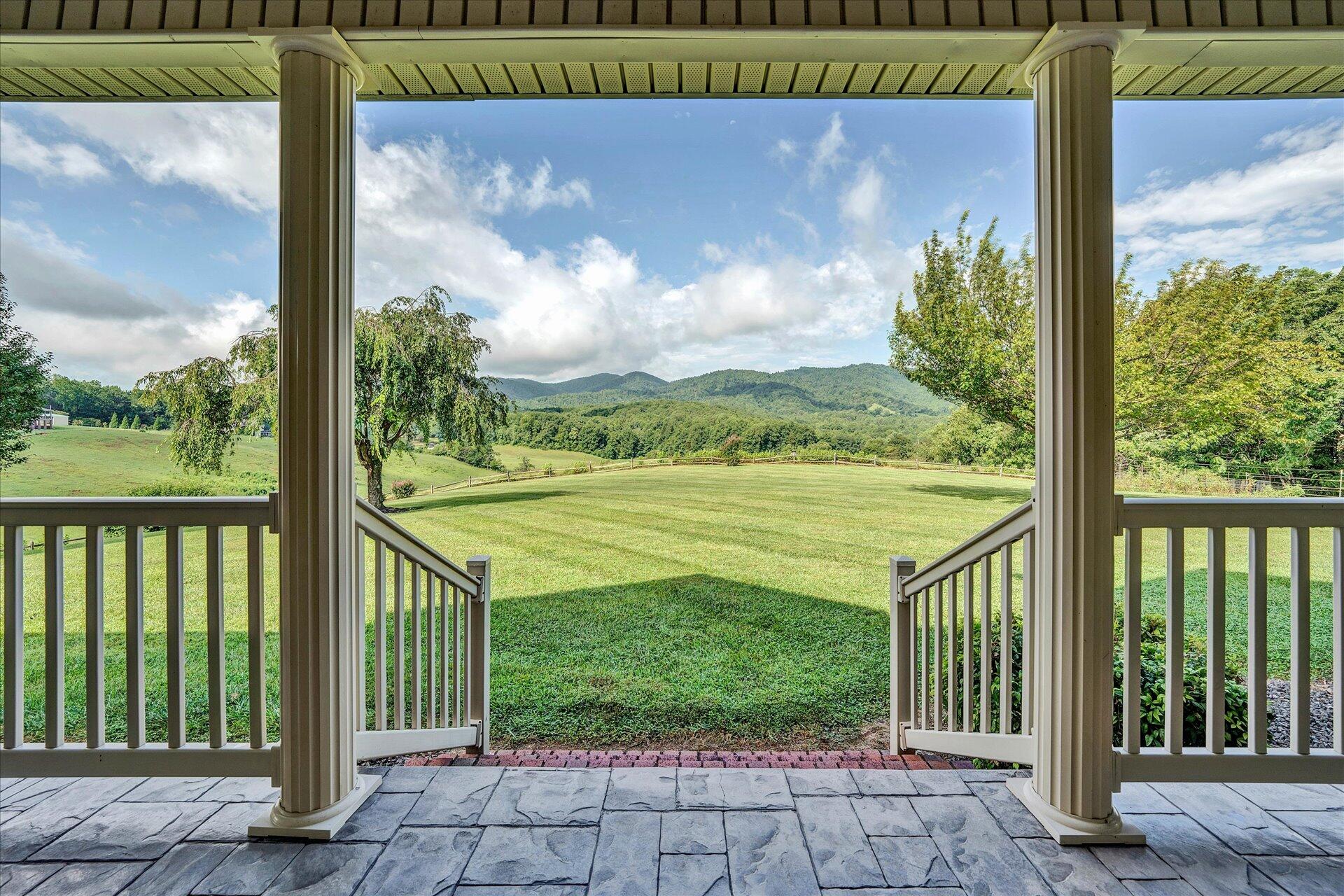 325 Rock Ridge Road Callaway, VA 24067 - Photo 4 of 74 View from Front Door