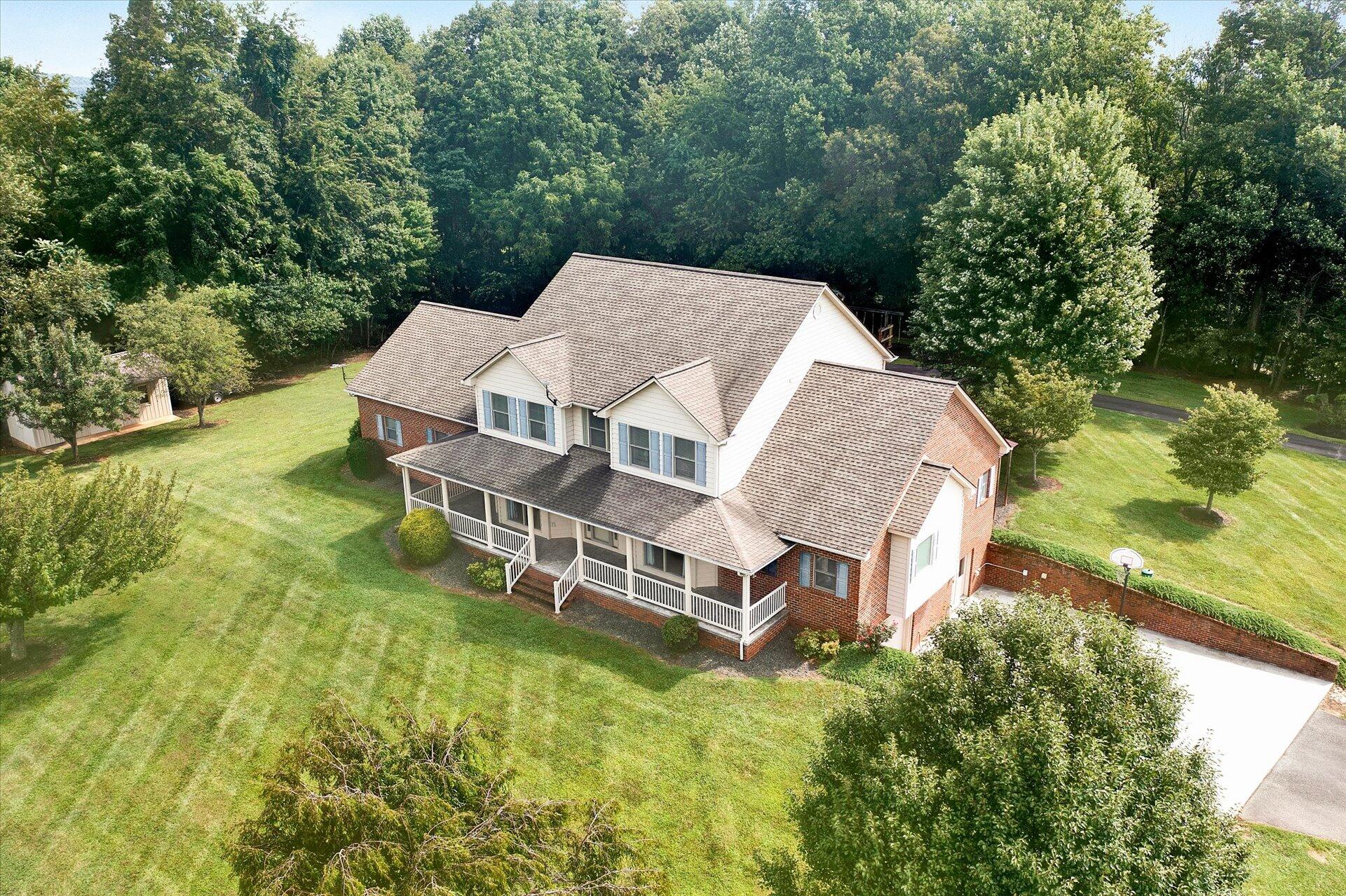 325 Rock Ridge Road Callaway, VA 24067 - Photo 7 of 74 Aerial View of Home