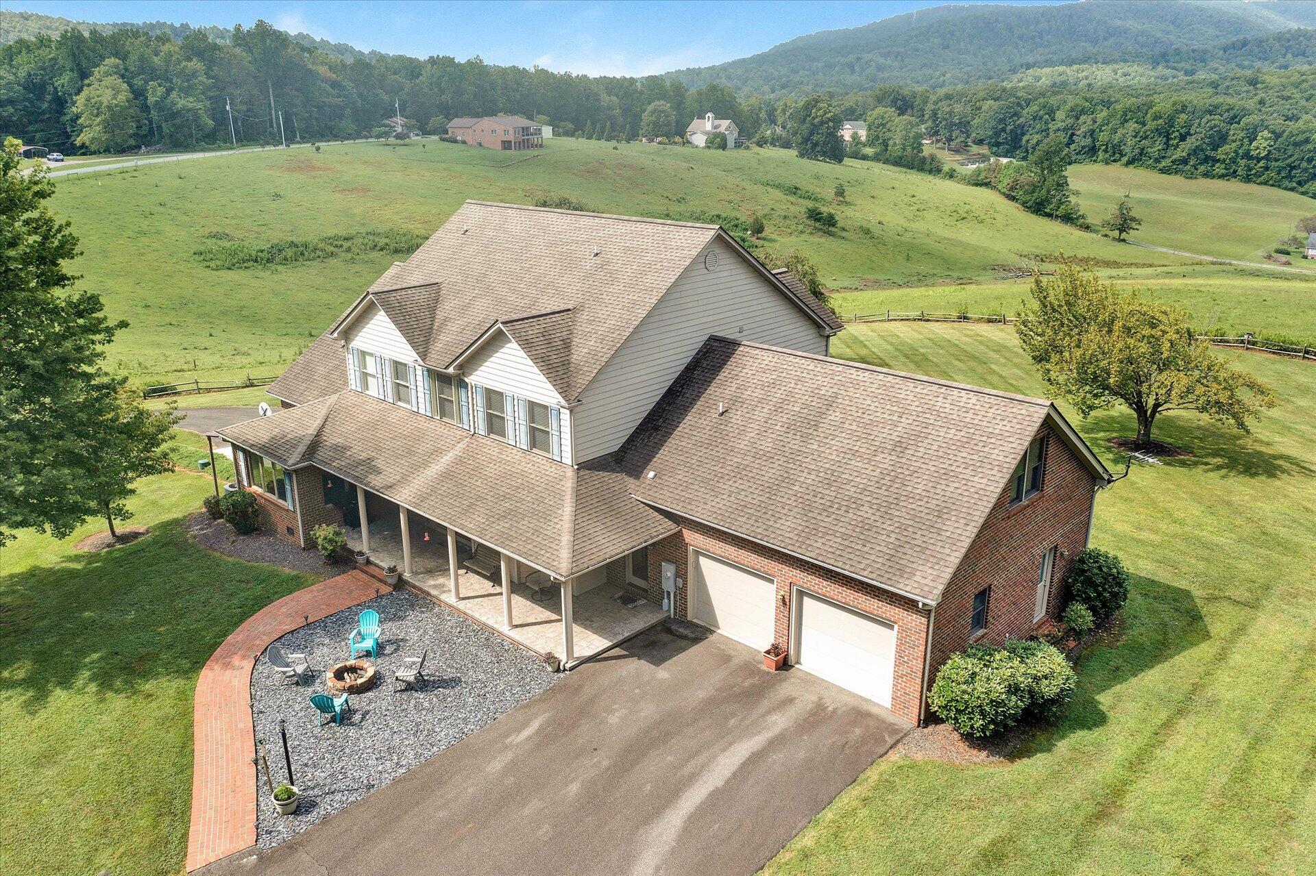 325 Rock Ridge Road Callaway, VA 24067 - Photo 8 of 74 Aerial View of Home