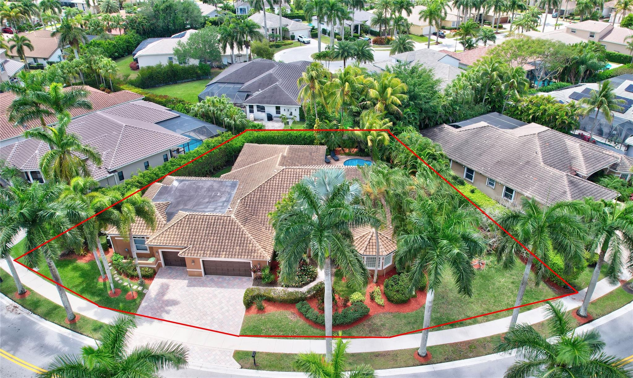 2529 Eagle Run Circle Fort Lauderdale, FL 33327 - Photo 2 of 74 an aerial view of multiple houses with yard