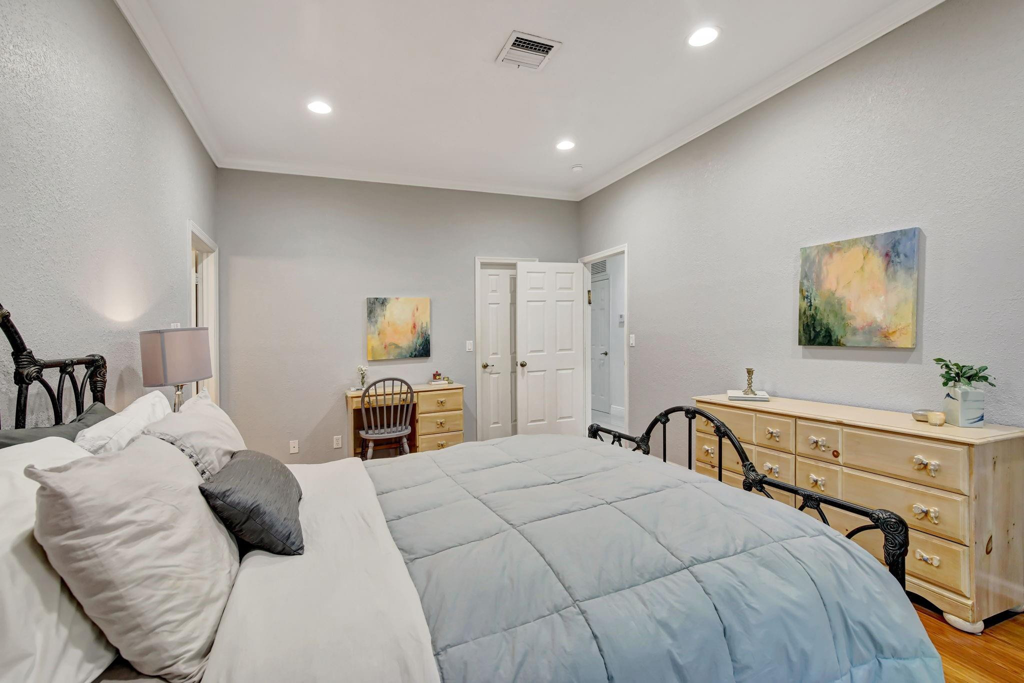 2529 Eagle Run Circle Fort Lauderdale, FL 33327 - Photo 54 of 74 a bedroom with a large bed and a flat screen tv