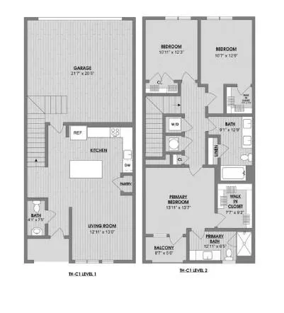 $3,521 | 1881 2nd Avenue, Unit THA105, Decatur, GA 30032