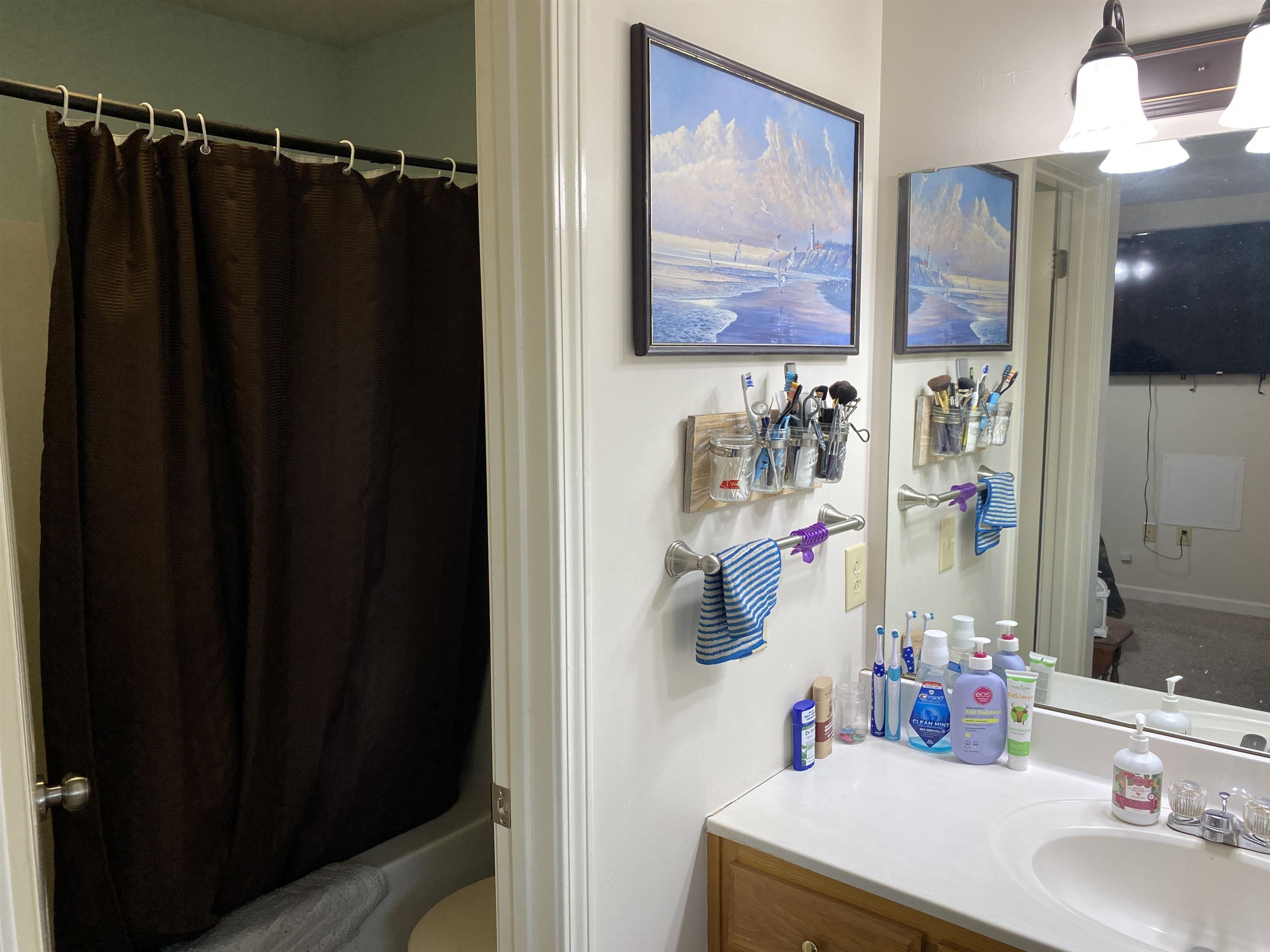 140 Ancil Way Savannah, TN 38372 - Photo 22 of 37 a bathroom with a sink and a mirror