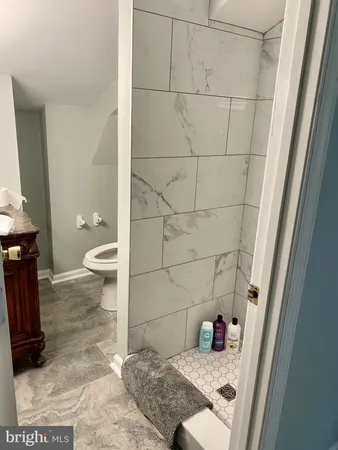 a bathroom with a sink and a toilet