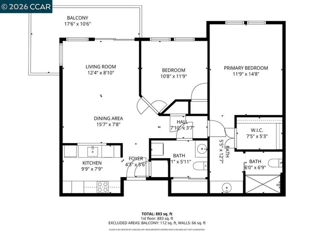 $425,000 | 1860 Tice Creek Drive, Unit 1420, Walnut Creek, CA 94595